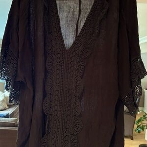 spiaggia dolce Coverup XL black